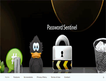 Tablet Screenshot of passwordsentinel.com